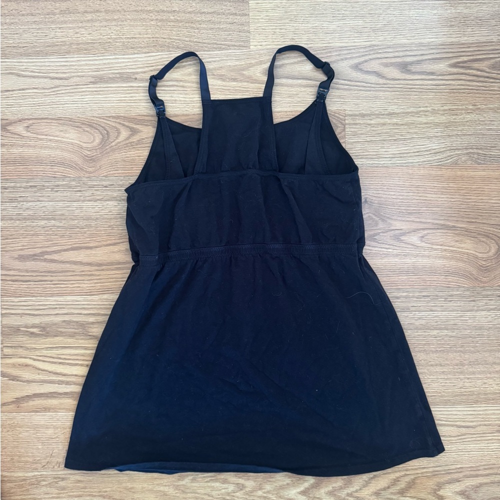 Amazon Women's Nursing Tank Tops - Black, Gray, and Green - 3 Pack - Picture 9 of 9